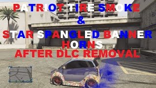 GTA 5 ONLINE PATRIOT TIRE SMOKE + STAR SPANGLED BANNER HORNS AFTER REMOVAL screenshot 2