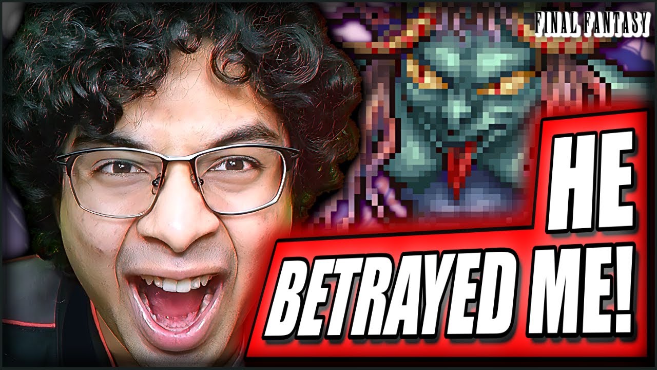 He actually BACKSTABBED me.... Final Fantasy 1 is EVIL!