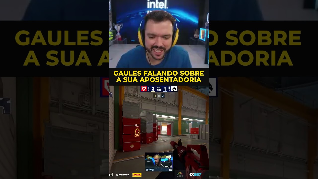 GAULES FALANDO SOBRE A SUA APOSENTADORIA  