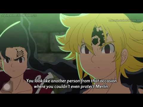 Artur vs Miliodas (full fight) defeat meliodas (English sub)