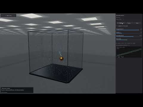 Makarov Physics Suite – Brownian motion