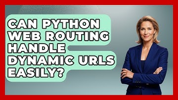 Can Python Web Routing Handle Dynamic URLs Easily? - Python Code School