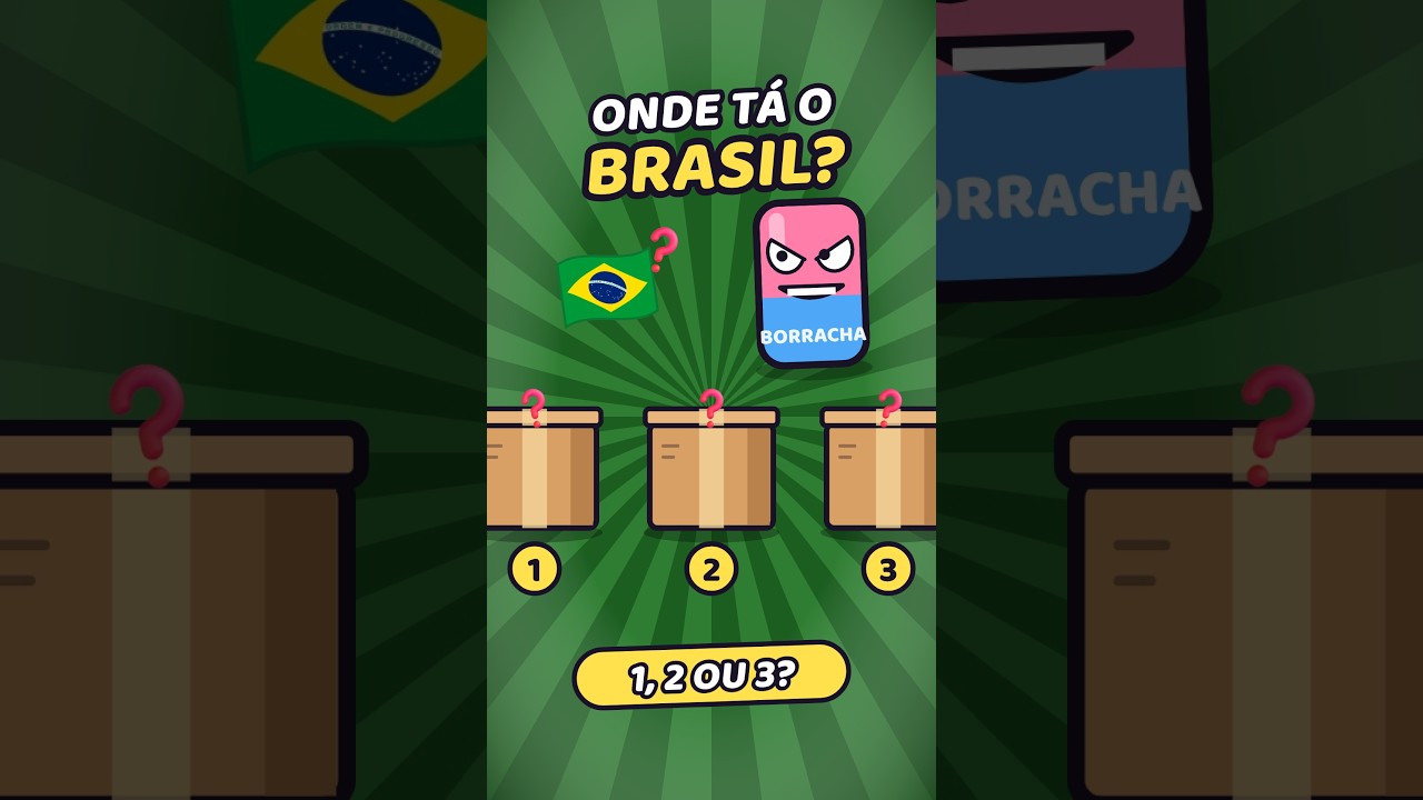 BRASIL, SE ESCONDE! A Borracha quer apagar suas cores 😱🇧🇷 #countryballs