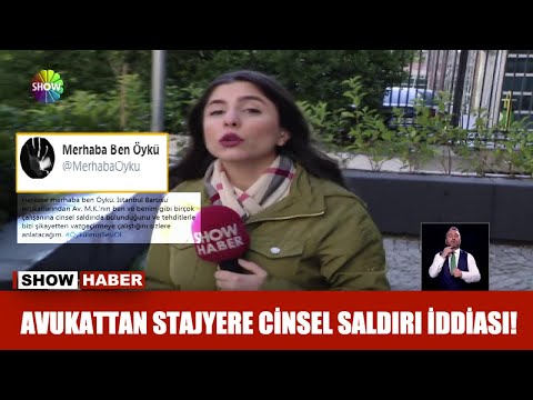 Avukattan stajyere cinsel saldırı iddiası!