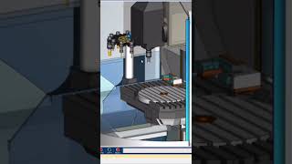 Build vericut DMU 60mono block tnc530+toolchange #hypermill #cnc #mastercam #vericut #traning