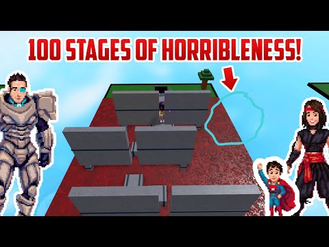 100 Roblox Stages THAT ARE IMPOSSIBLE