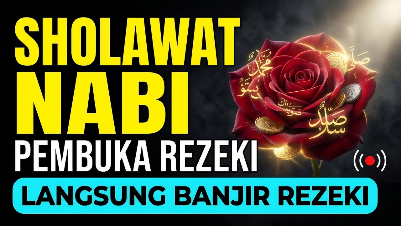 SHOLAWAT PENARIK REJEKI PALING MUSTAJAB - SHOLAWAT JIBRIL MERDU 2026