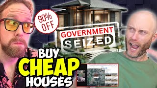 Buy Cheap Government Seized HOUSES 90% Off Here!