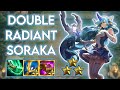 Double Radiant Item Soraka Carry! - How to Reroll Renewers Patch 11.20 - Set 5.5 TFT