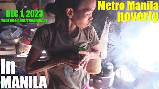 Poverty in MANILA! This Family Lives in Poverty in Metro Manila. Life of Filipinos in Philippines