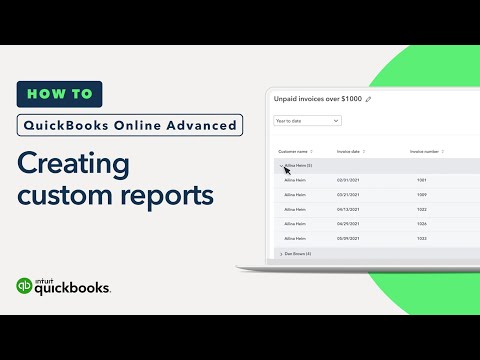 ვიდეო: როგორ ჩამოვწერო ანგარიში QuickBooks-ში?