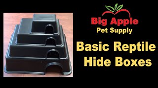 Big Apple Basics Reptile Hide Boxes