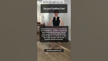 How to Ballet Second Position @JacklynDougherty