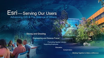 Esri–Serving Our Users, Jack Dangermond Keynote, Esri UC 2018 (4-of-4)