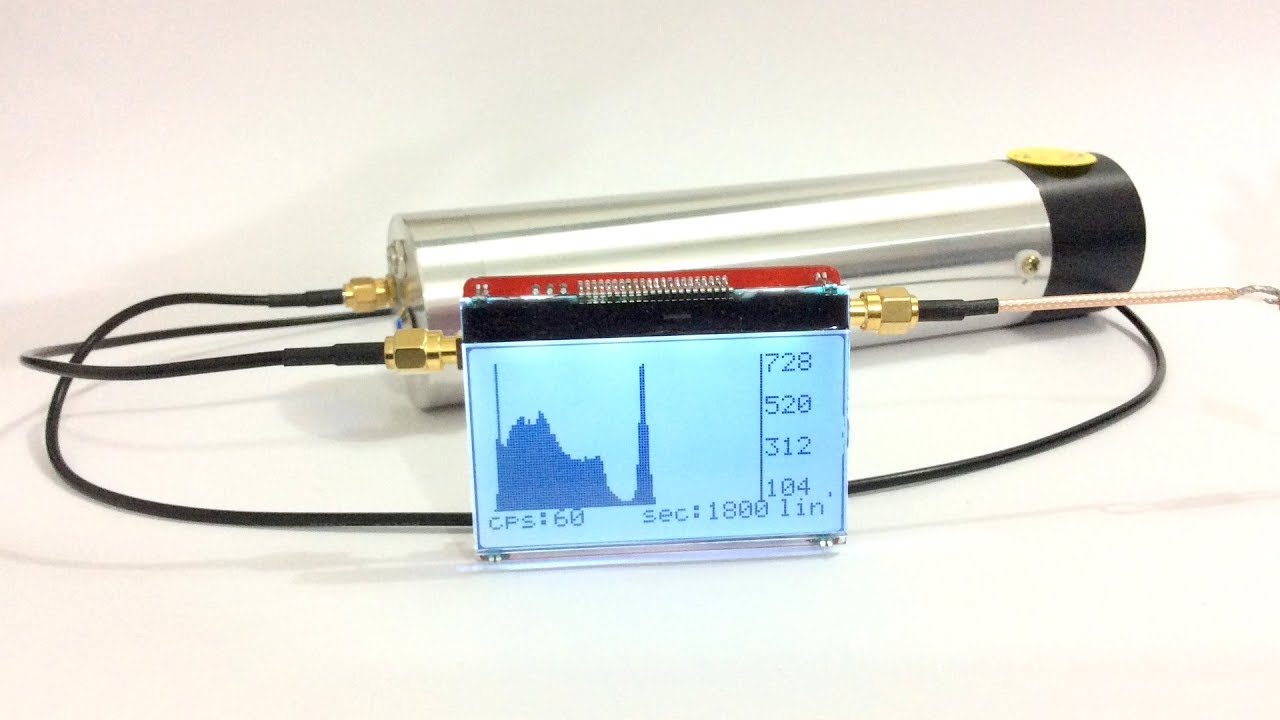 Update Multi-Channel Analyzer MCA for Gamma Ray Spectrometry with NaI(Tl) Gamma Spectrometer