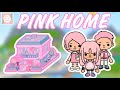 PINK HOME 💗🌸🎀🩷 TOCA LIFE WORLD 🌍