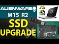 How to Upgrade Storage (SSD/HDD) on Alienware M15 R2 Laptop - Step-by-Step