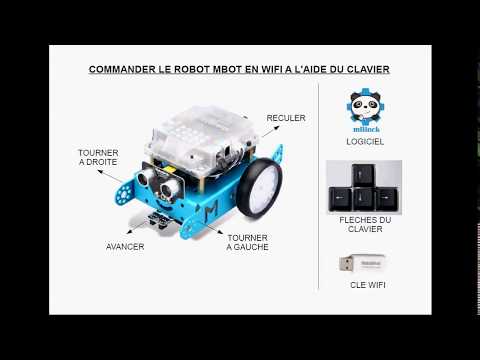 Vidéo 0 - Commander un robot Mbot en Wifi