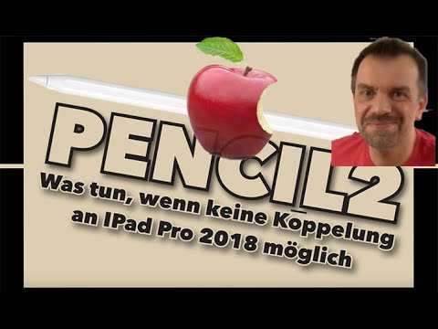 Hilfe, mein Apple Pencil 2 koppelt nicht mit Ipad Pro 12,9 (2018). Manuelle Konfiguration.