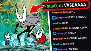 HOLLOW KNIGHT pero el CHAT CONTROLA el JUEGO