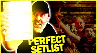 LARS ULRICH REVEALS THE PERFECT METALLICA SETLIST (IT DOESN'T GET BETTER THAN THIS) - RARE