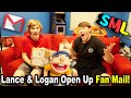 Lance and Logan OPEN FAN MAIL!!!