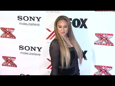 Melanie Amaro At Viewing Party On X-Factor
