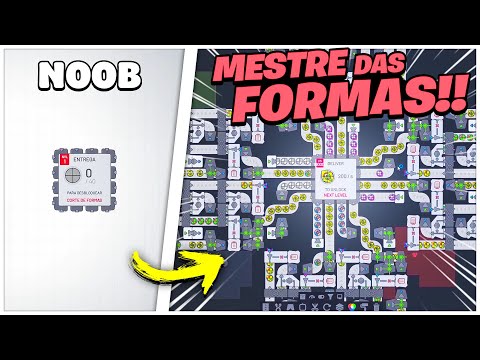CONSTRUIR FORMAS GEOMÉTRICAS NUNCA FOI TÃO DIVERTIDO | Shapez