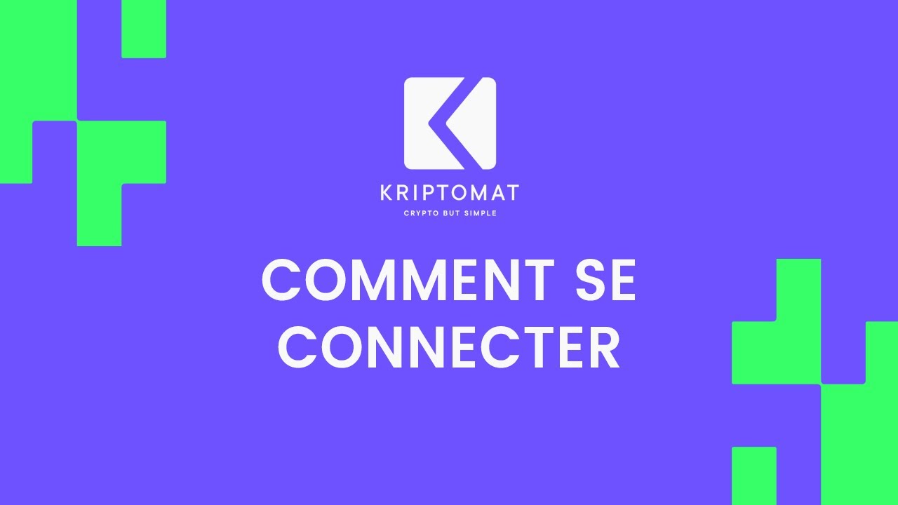 Comment se connecter | Kriptomat