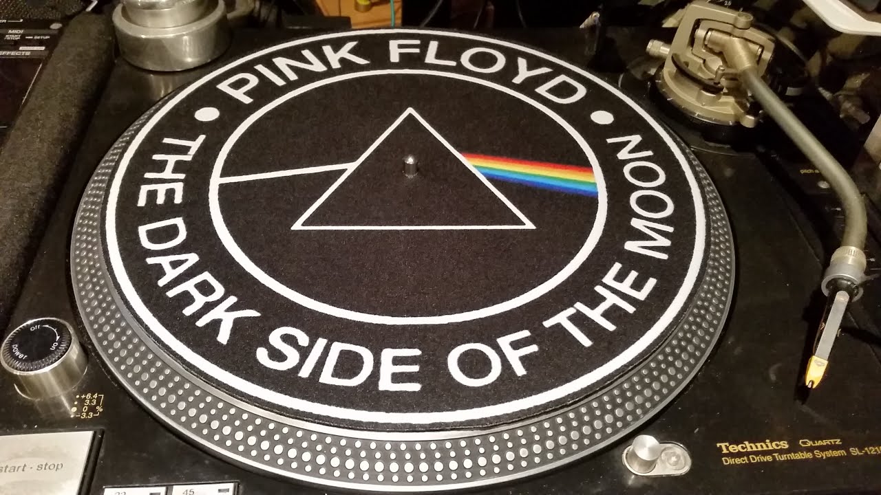 PINK FLOYD DARK SIDE paño slipmat DJPROAUDIO YouTube