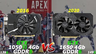 Apex Legends Season 8 GTX 1050 Ti vs GTX 1650 - FPS Test