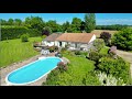 Proche de durasmonsgur  charmante maison de campagne avec piscine et vue sur les prairies csg002