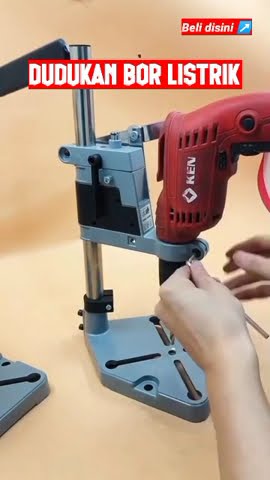 Drill Stand Dudukan Mesin Bor Listrik Tangan Menjadi Bor Duduk