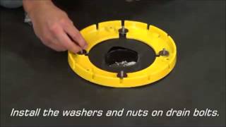 EPDM Drain Top Installation