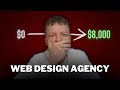 I grew a web design agency from 0 to 8000 in 30 days