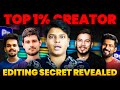How to edit like dhruv rathee abhi  niyu or nitish rajput  top 1 creators editing secret