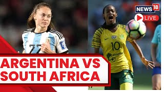 LIVE: Argentina Vs South Africa Womens World Cup 2023 |  Womens World Cup | Football Match Score