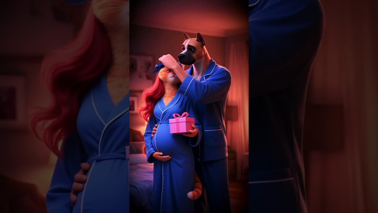 Orange Cat's Wild Family Drama 😹 | Pregnant Cat, Dog Boyfriend & Jealous Cat Husband?!