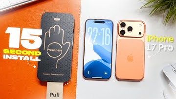 iPhone 17 Pro ESR Screen Protector – EASIEST INSTALL EVER!!