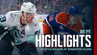 Seattle Kraken at Edmonton Oilers | 10/3 Game Highlights