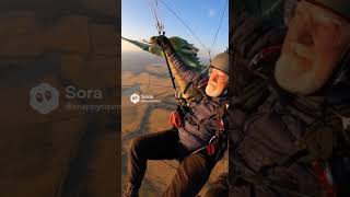 Grandpa Flies with a Dragon on a Paraglider! 🐉 #grandpa #dragons #mindversetv