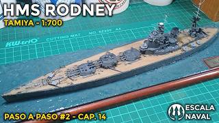HMS RODNEY - TAMIYA - 1:700 | CAPITULO 14 - CONSTRUCCION DE LA BASE MARINA