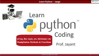 Learn Python : Object manipulation functions and methods