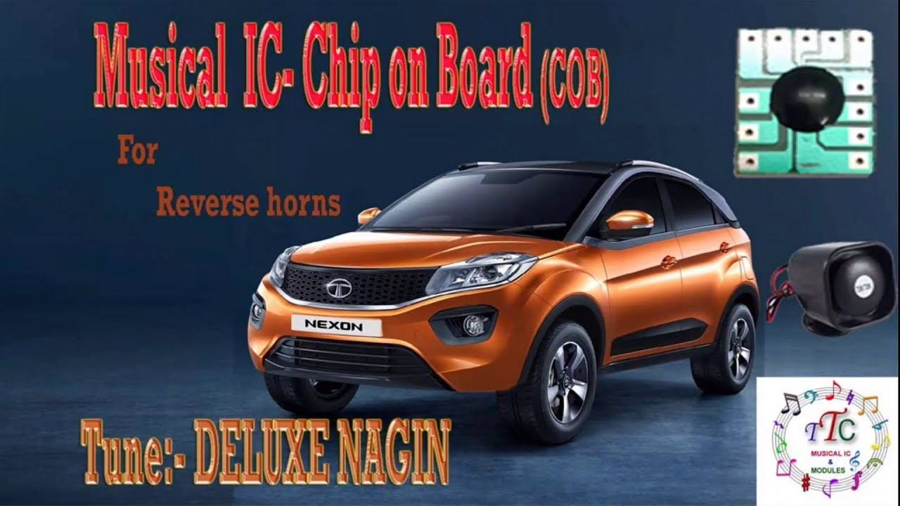 Car Reverse Horn Deluxe Nagin Sound Chip On Board COB IC