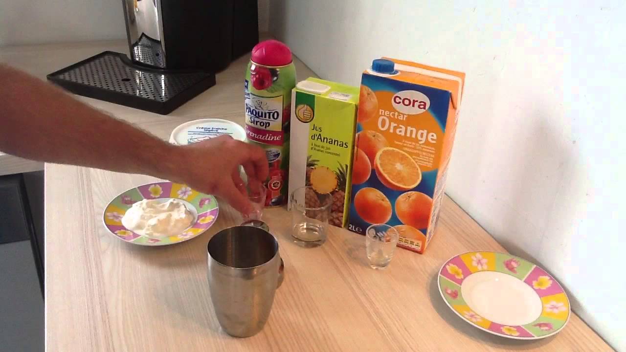 Faire un cocktail Alice - Boisson sans alcool