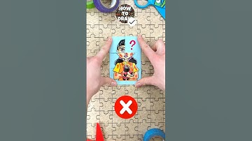 Amazing Paper Craft Solving Puzzle with Humanized Doll by Squid Game #squidgamediy #puzzle #diy