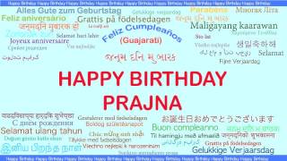 Prajna   Languages Idiomas - Happy Birthday