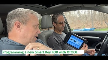 Programming a New Smart Key FOB for Your Car using XTOOL