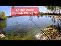 La plus grosse truite de l'étang ???