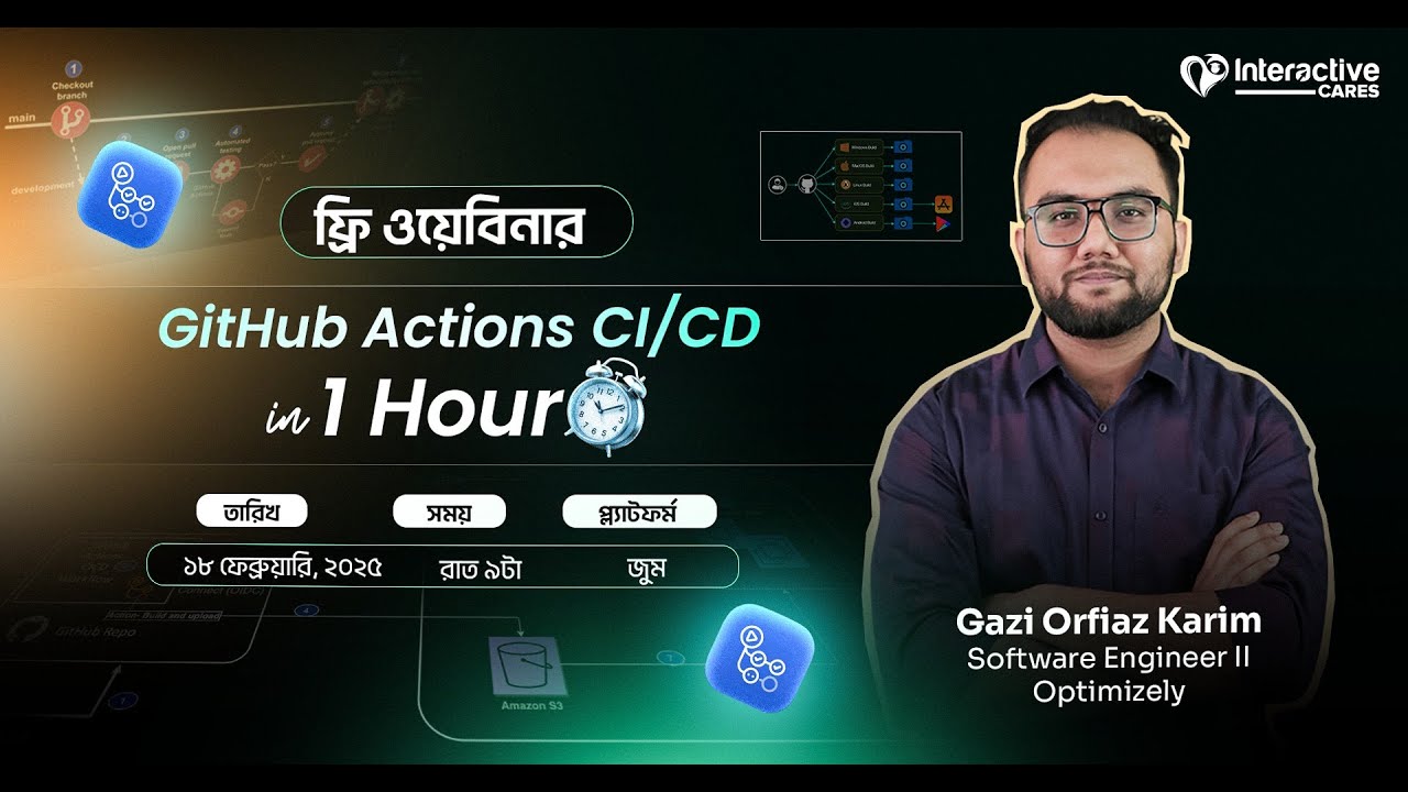 GitHub Actions CI/CD in 1 hour | Free Webinar | DevOps Engineer - YouTube